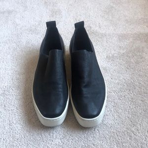 COPY - Vince Women's Saxon Leather Platform Sneakers